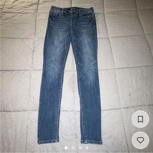 express mid ride skinny jeans
